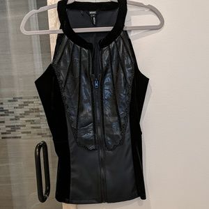 MACY'S Buffalo David Bitton zipper blouse/vest